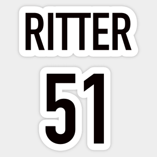 Ritter Jersey Sticker